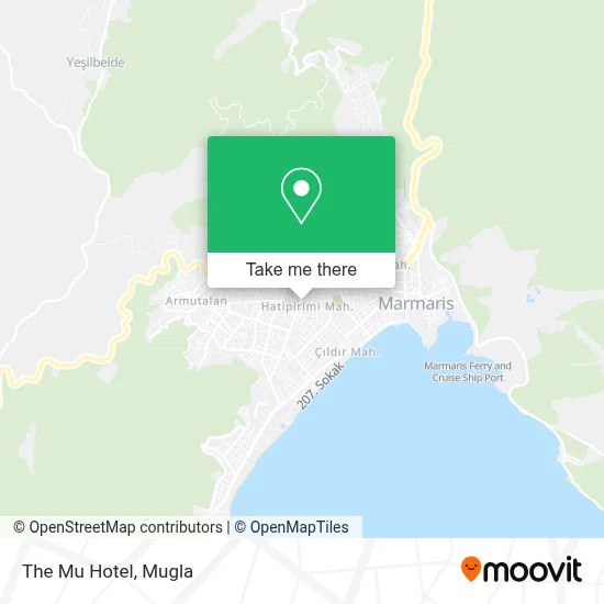 The Mu Hotel map