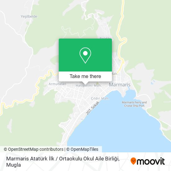 Marmaris Atatürk İlk / Ortaokulu Okul Aile Birliği map