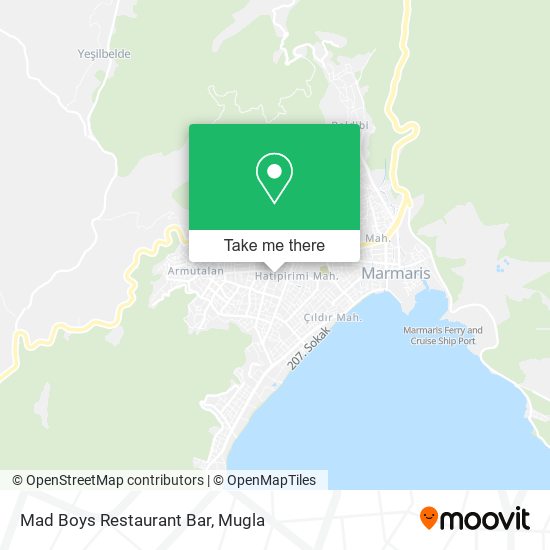 Mad Boys Restaurant Bar map