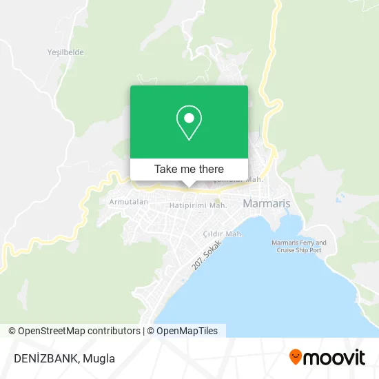 DENİZBANK map