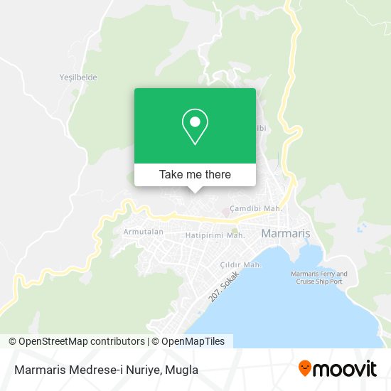 Marmaris Medrese-i Nuriye map