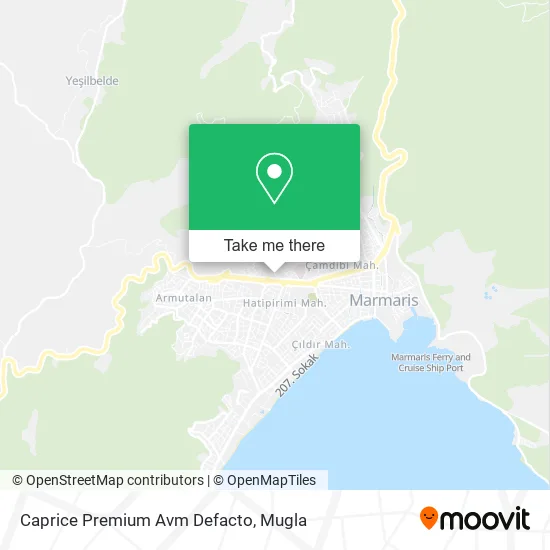 Caprice Premium Avm Defacto map