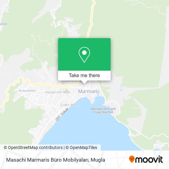 Masachi Marmaris Büro Mobilyaları map
