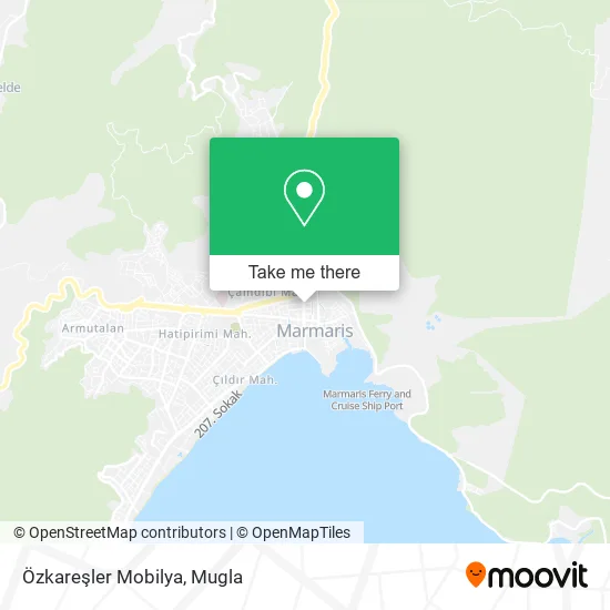 Özkareşler Mobilya map