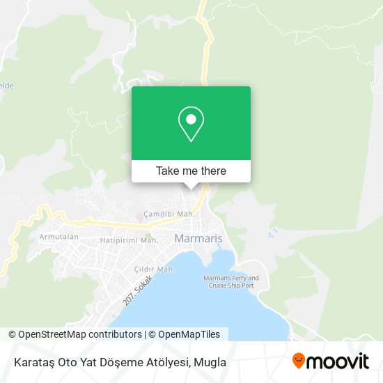 Karataş Oto Yat Döşeme Atölyesi map
