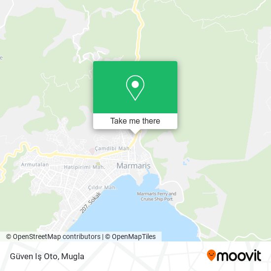 Güven Iş Oto map