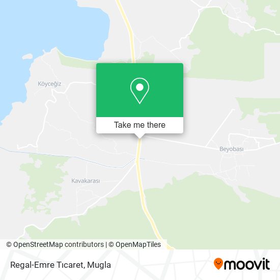 Regal-Emre Tıcaret map