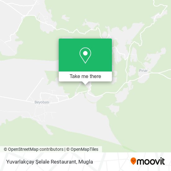 Yuvarlakçay Şelale Restaurant map