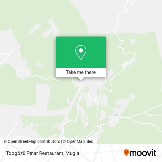 Topgözü Pınar Restaurant map