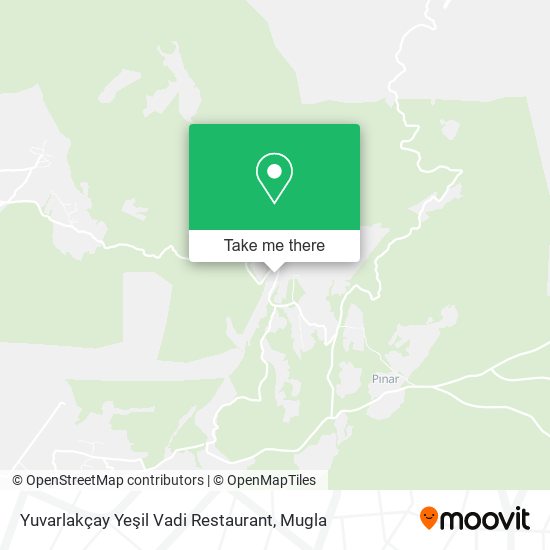 Yuvarlakçay Yeşil Vadi Restaurant map