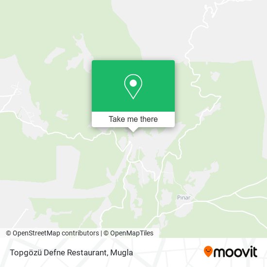 Topgözü Defne Restaurant map