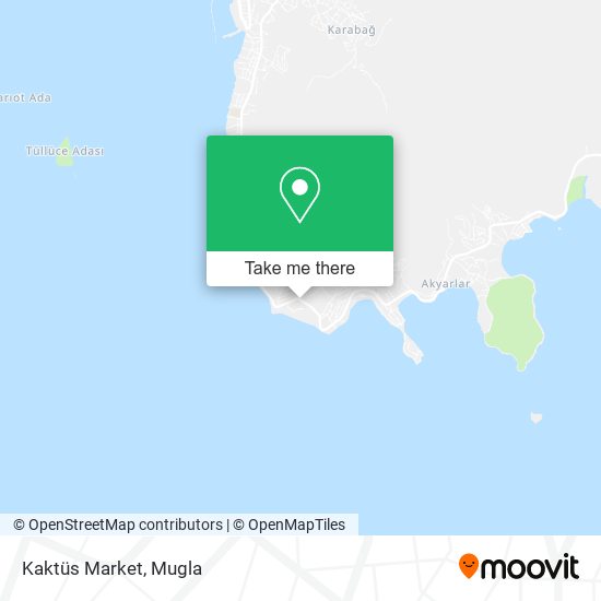 Kaktüs Market map