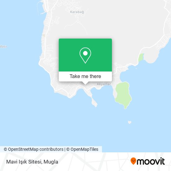 Mavi Işık Sitesi map