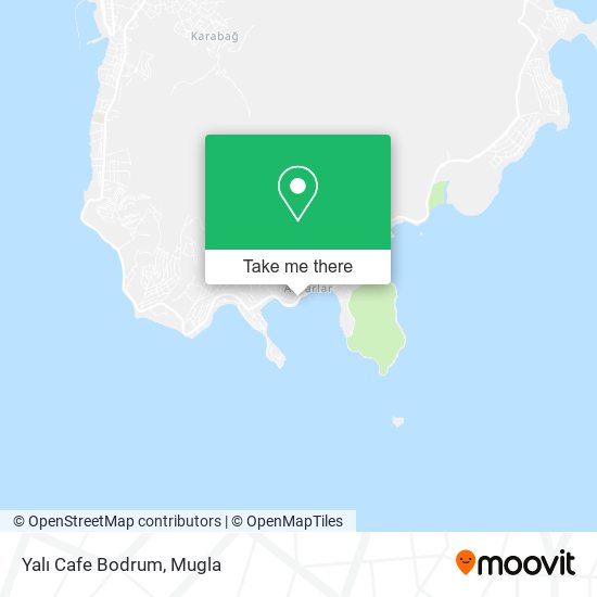 Yalı Cafe Bodrum map