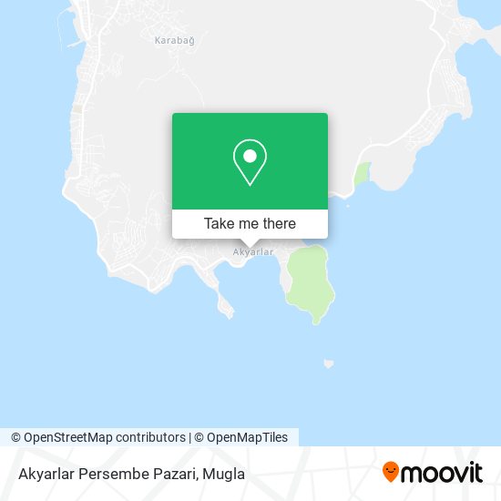 Akyarlar Persembe Pazari map
