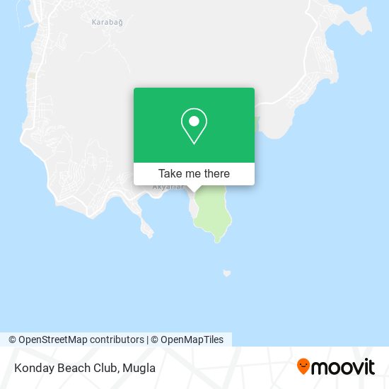 Konday Beach Club map