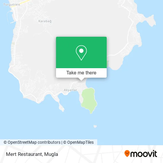 Mert Restaurant map