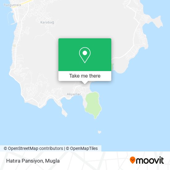 Hatıra Pansiyon map