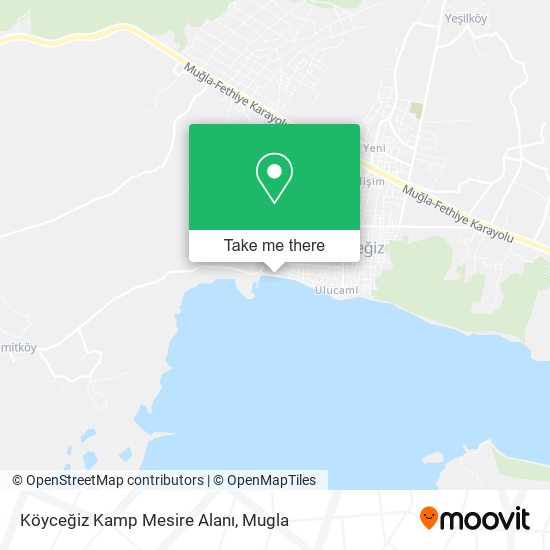 Köyceğiz Kamp Mesire Alanı map