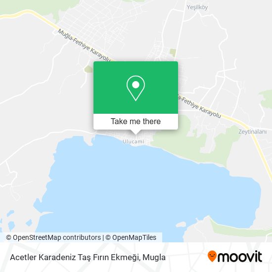 Acetler Karadeniz Taş Fırın Ekmeği map
