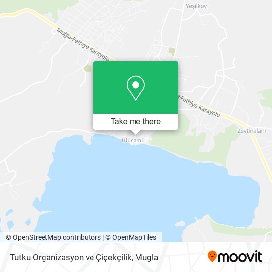 Tutku Organizasyon ve Çiçekçilik map