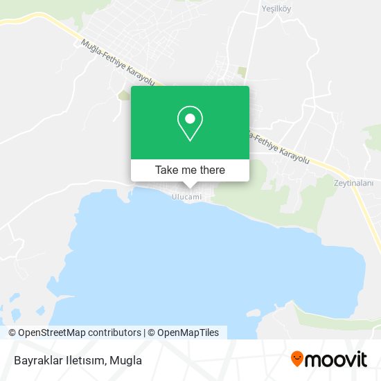 Bayraklar Iletısım map