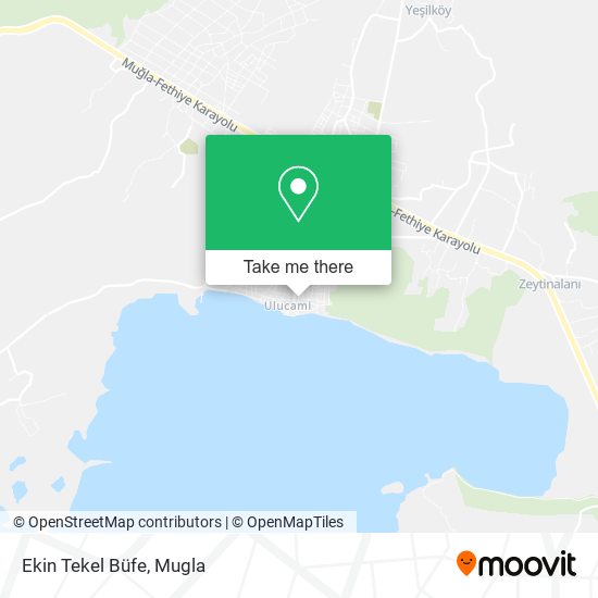 Ekin Tekel Büfe map