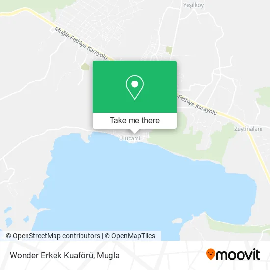 Wonder Erkek Kuaförü map