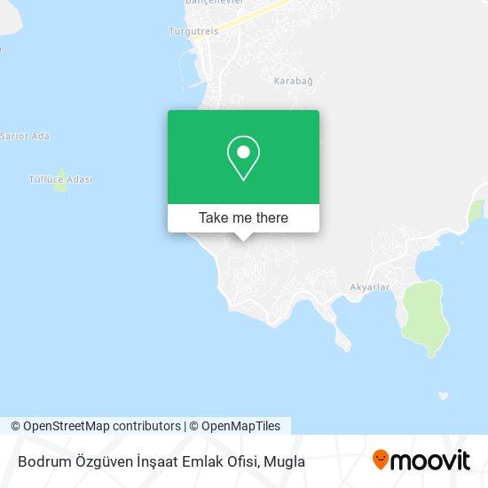 Bodrum Özgüven İnşaat Emlak Ofisi map