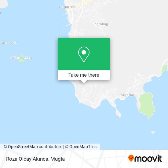 Roza Olcay Akınca map