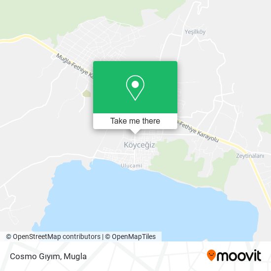 Cosmo Gıyım map