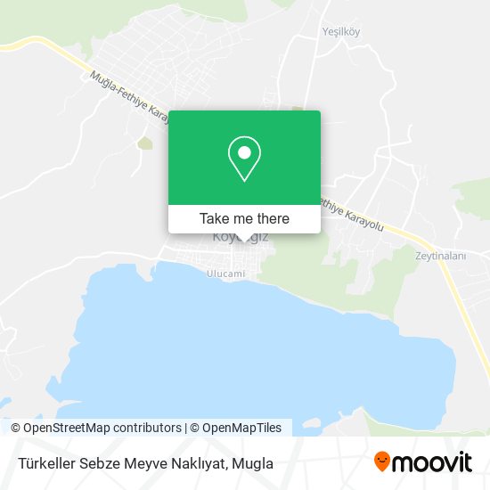 Türkeller Sebze Meyve Naklıyat map