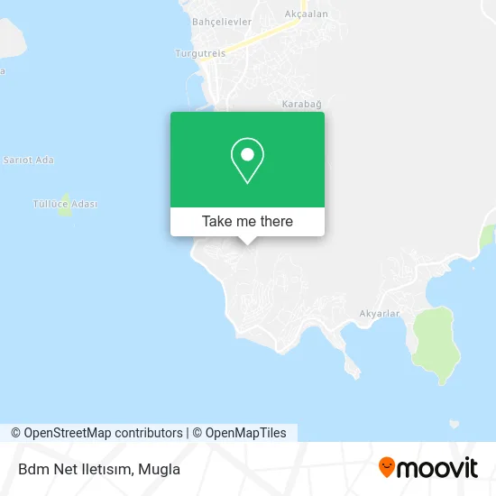 Bdm Net Iletısım map