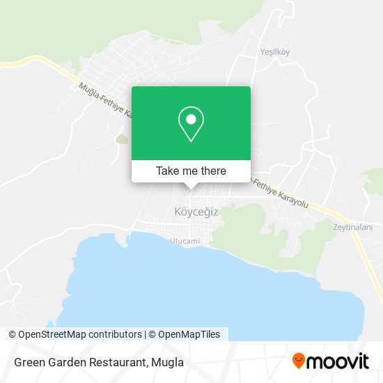 Green Garden Restaurant map