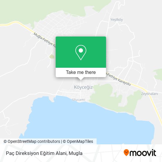 Paç Direksiyon Eğitim Alani map