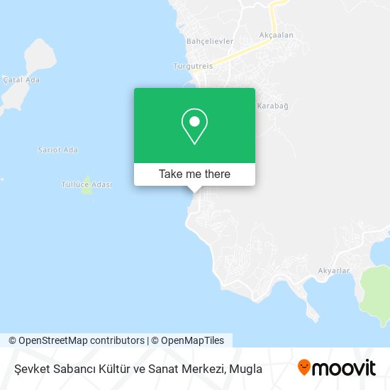 Şevket Sabancı Kültür ve Sanat Merkezi map