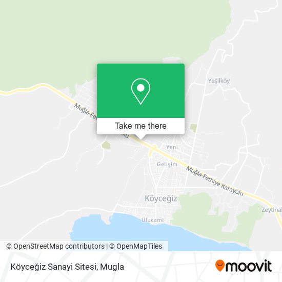Köyceğiz Sanayi Sitesi map
