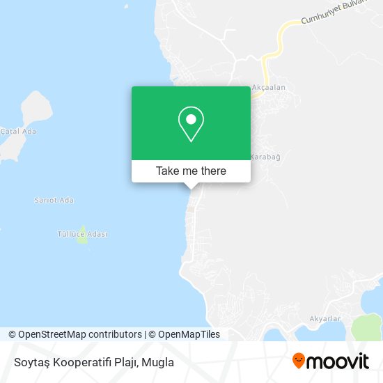 Soytaş Kooperatifi Plajı map
