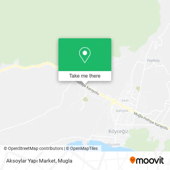 Aksoylar Yapı Market map