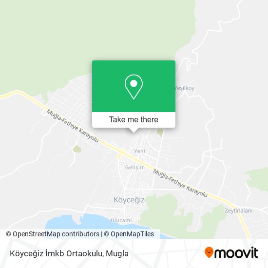 Köyceğiz İmkb Ortaokulu map