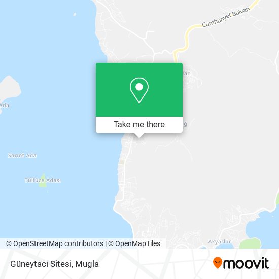 Güneytacı Sitesi map