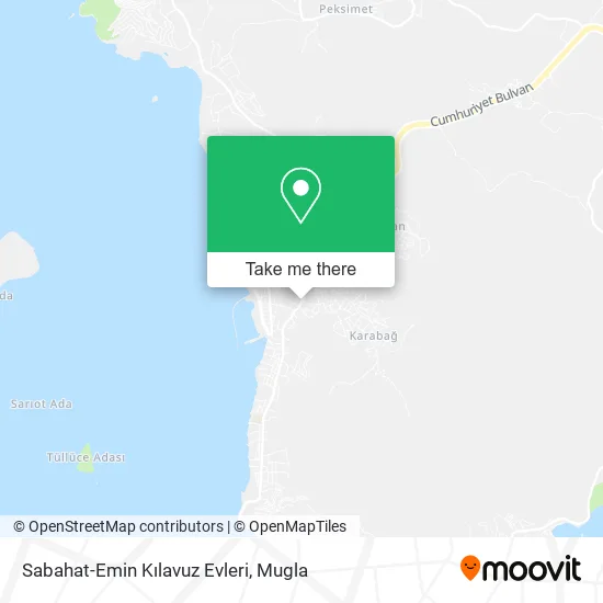 Sabahat-Emin Kılavuz Evleri map