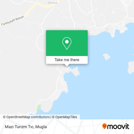 Mazı Turızm Tıc map
