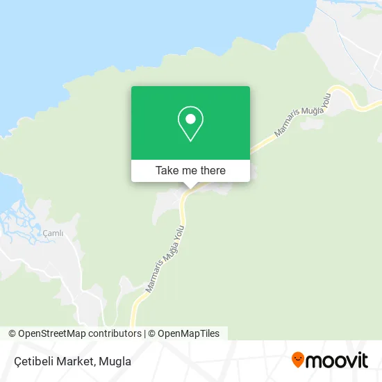 Çetibeli Market map