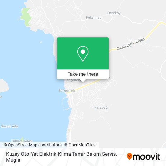Kuzey Oto-Yat Elektrik-Klima Tamir Bakım Servis map