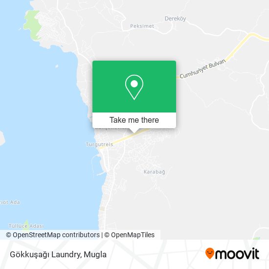 Gökkuşağı Laundry map