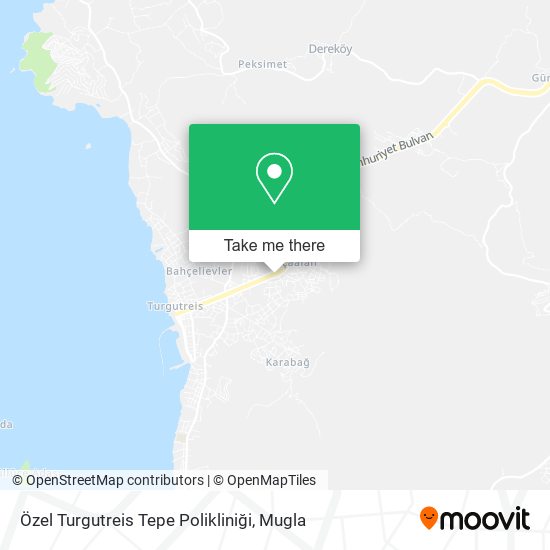 Özel Turgutreis Tepe Polikliniği map