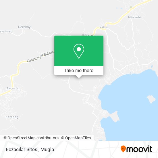 Eczacılar Sitesi map