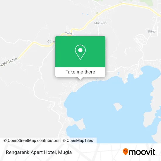 Rengarenk Apart Hotel map