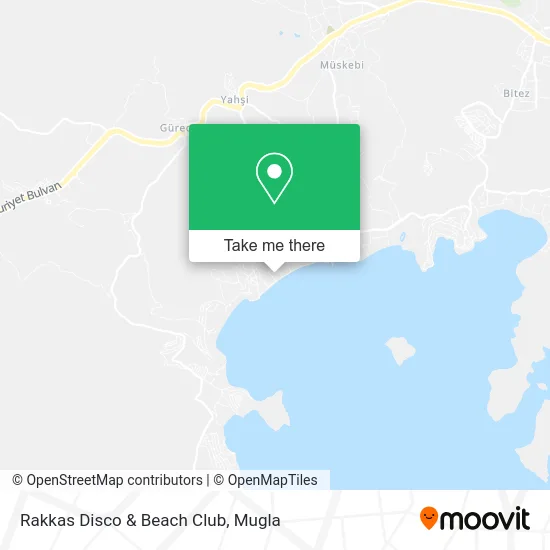 Rakkas Disco & Beach Club map